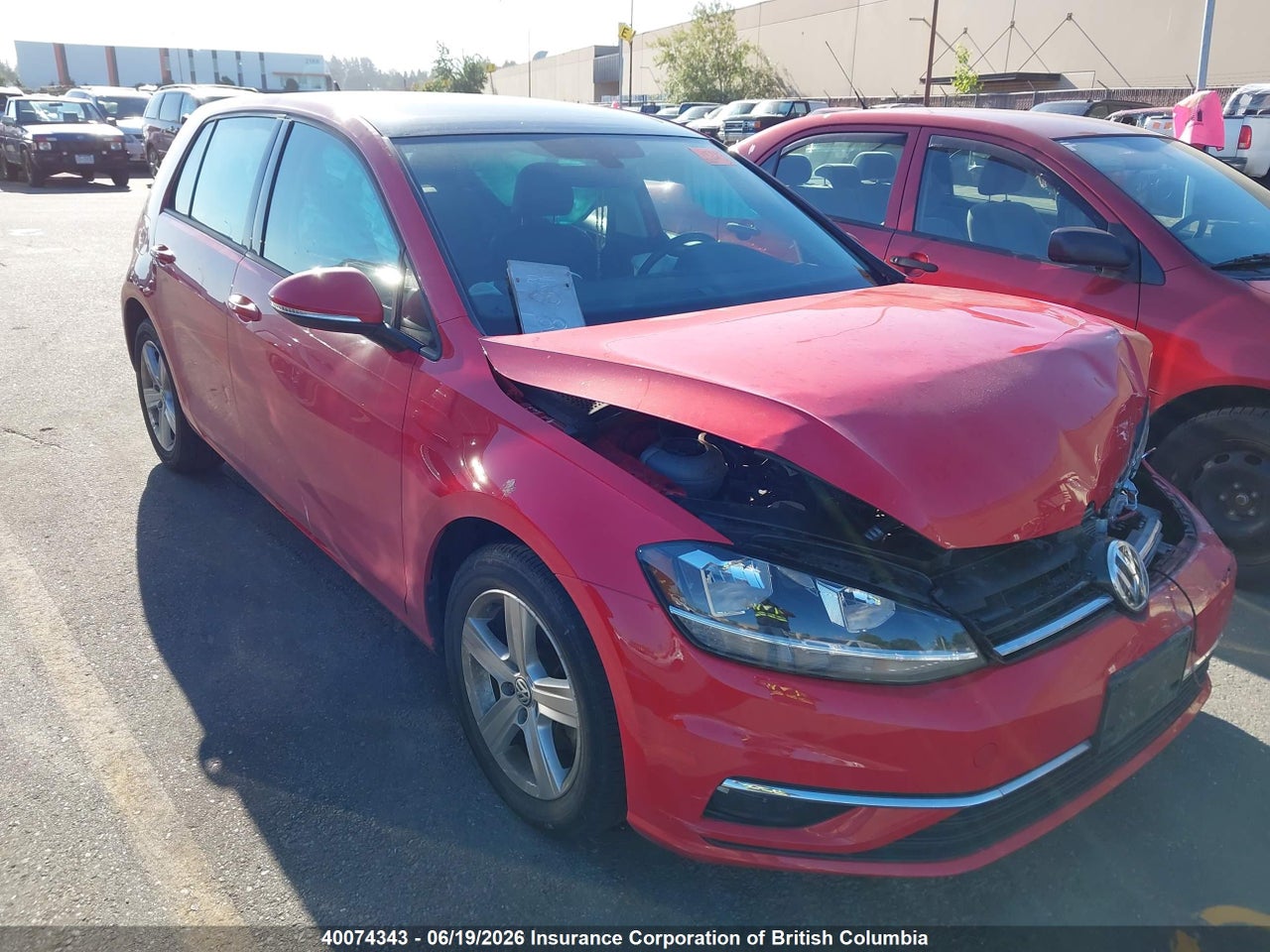 3VWG57AU1KM016070 · 2019 VOLKSWAGEN GOLF S/SE