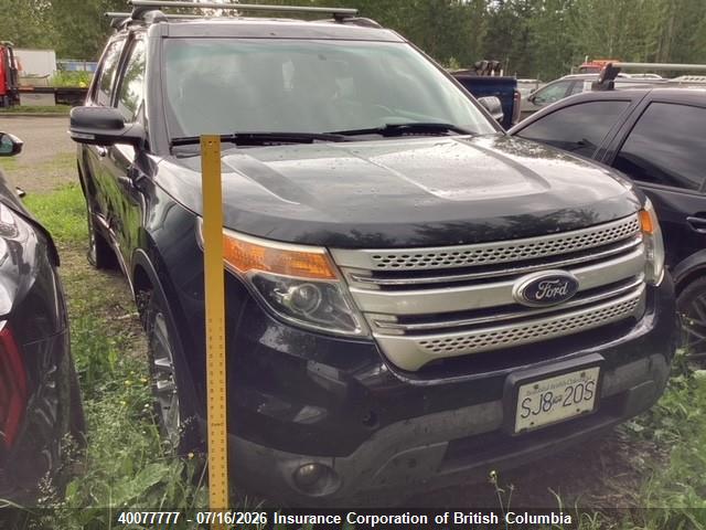1FM5K8D8XDGC21791 · 2013 FORD EXPLORER XLT · 1/12