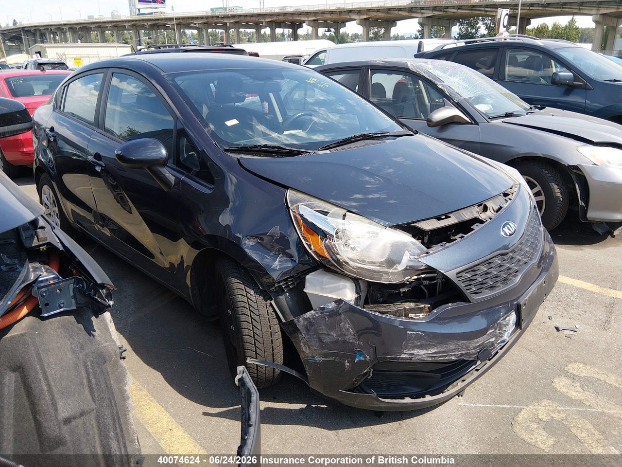 KNADM4A32E6394513 · 2014 KIA RIO LX