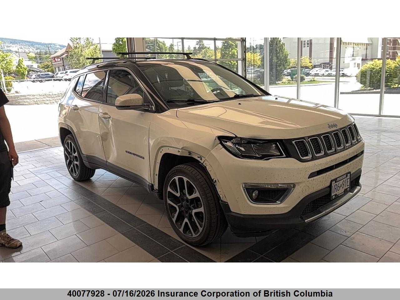 3C4NJDCB1JT107392 · 2018 JEEP COMPASS LIMITED