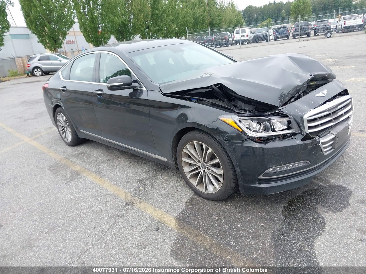 KMHGN4JEXFU019993 · 2015 HYUNDAI GENESIS 3.8L
