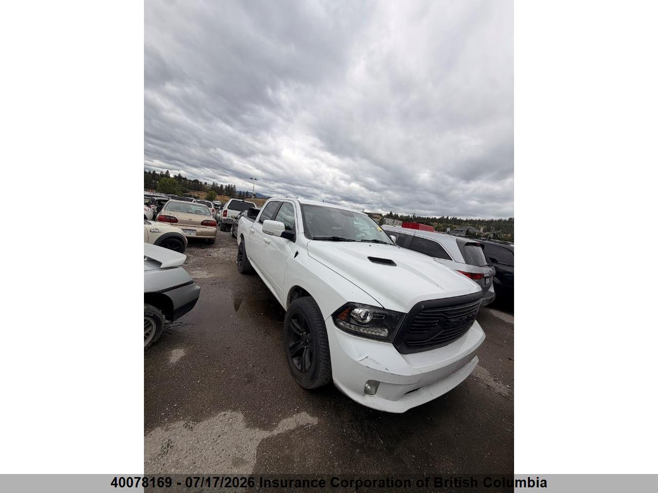 1C6RR7MT9JS151958 · 2018 RAM 1500 SPORT · 1/12