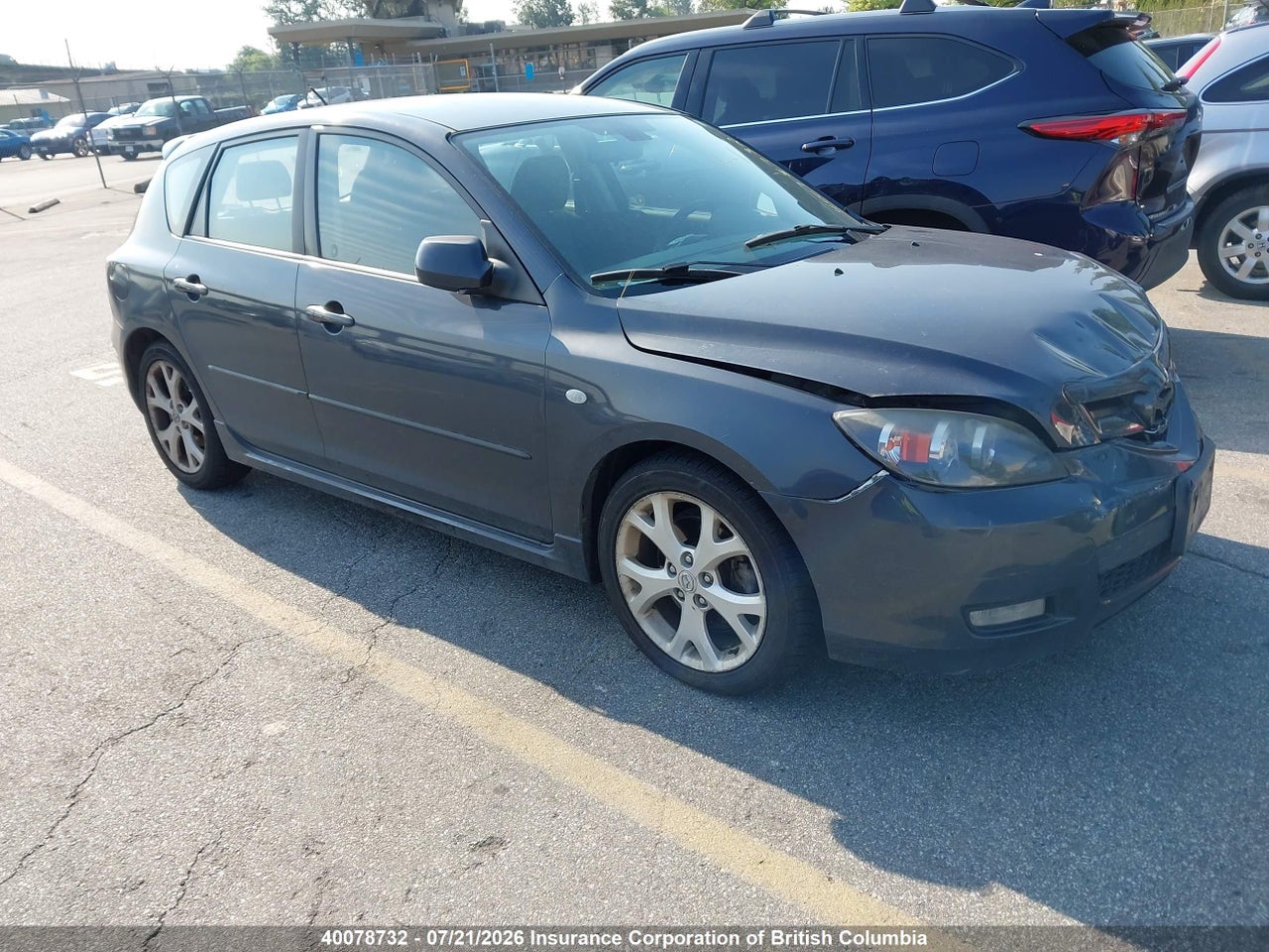 JM1BK343381787265 · 2008 MAZDA 3 HATCHBACK