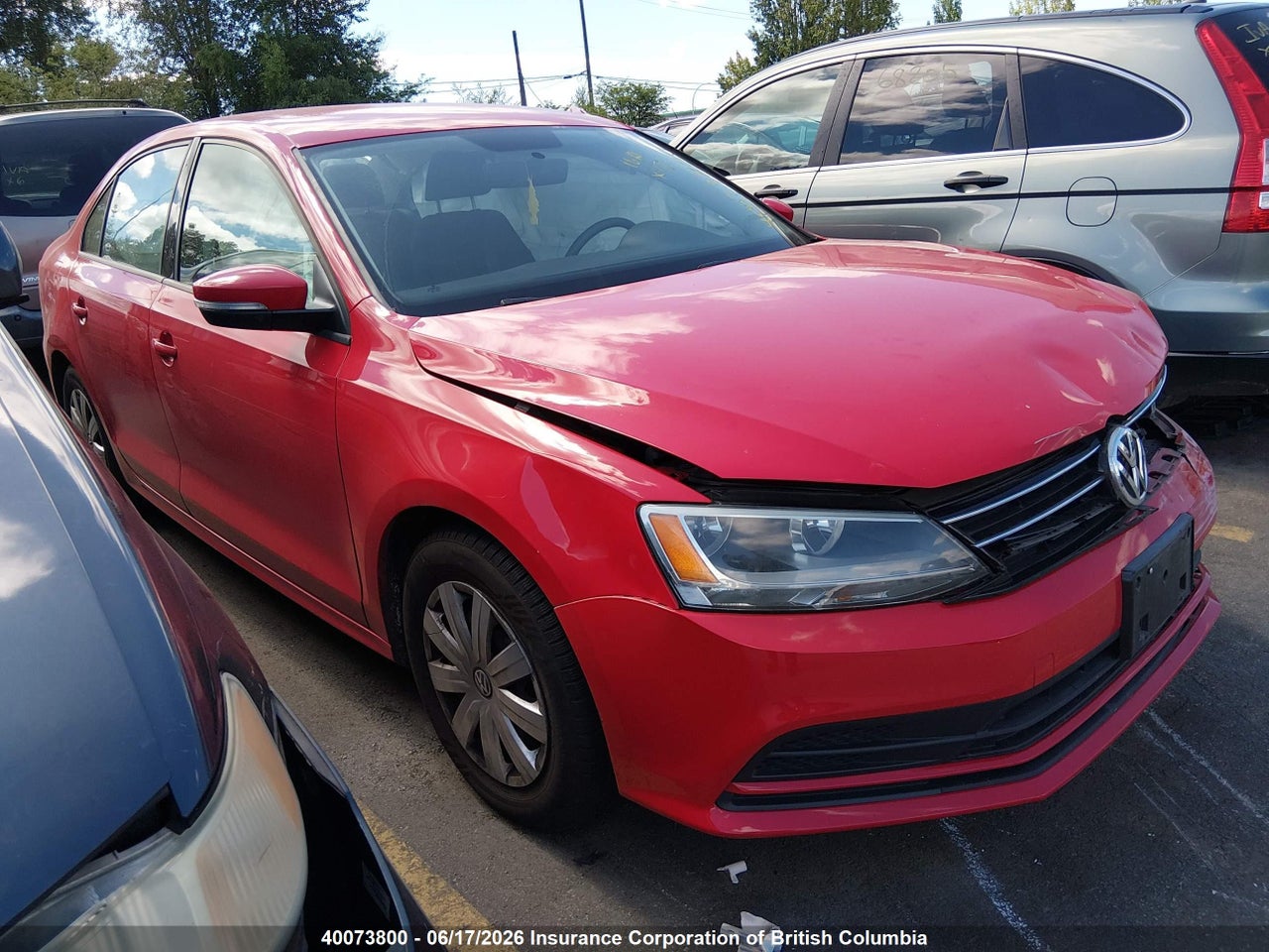 3VW2K7AJ9FM203250 · 2015 VOLKSWAGEN JETTA S