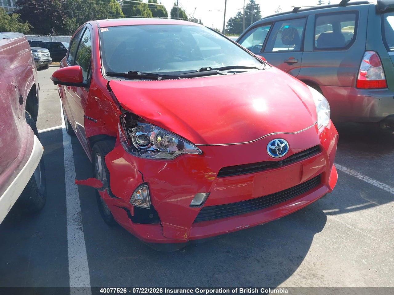 JTDKDTB38E1081160 · 2014 TOYOTA Prius c