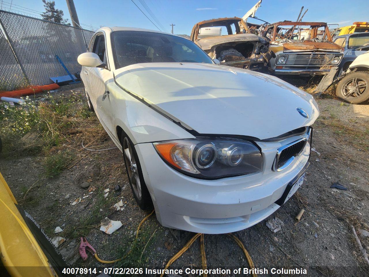WBAUP73539VK74707 · 2009 BMW 128I