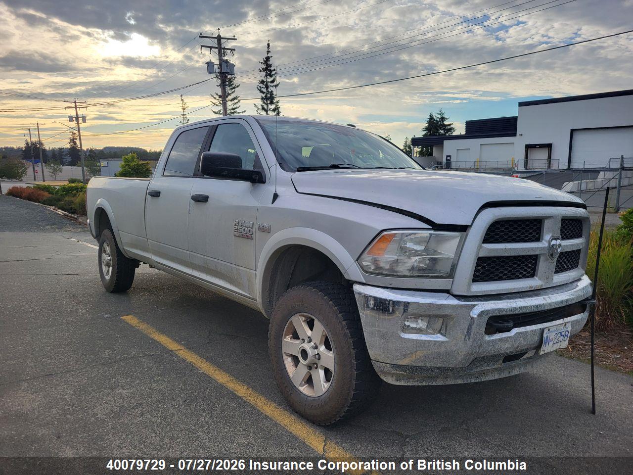 3C6TR5JT0FG600182 · 2015 RAM 2500 SLT