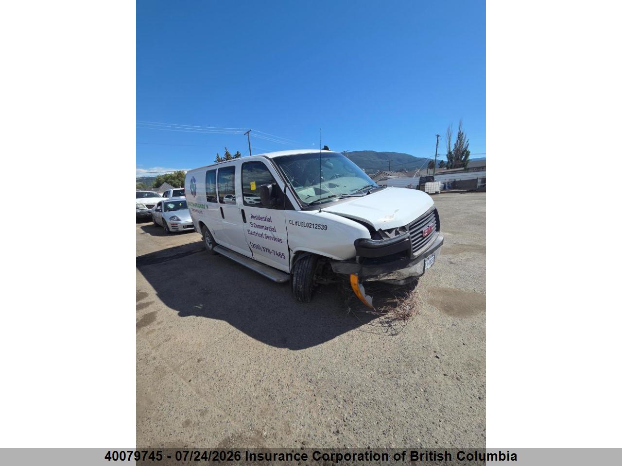 1GTW7AFP4P1152643 · 2023 GMC SAVANA G2500