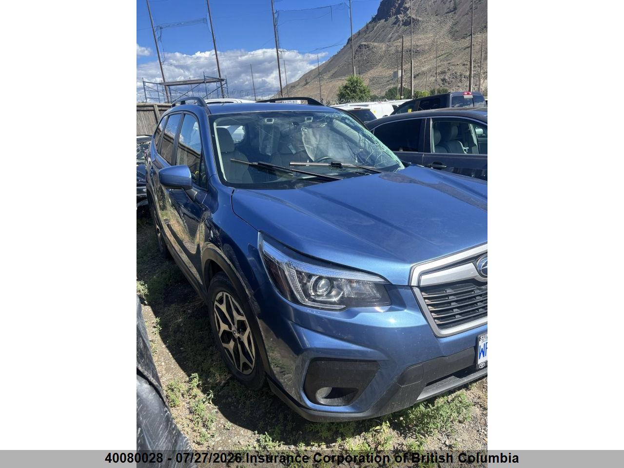 JF2SKEGC1KH438323 · 2019 SUBARU FORESTER PREMIUM · 1/12