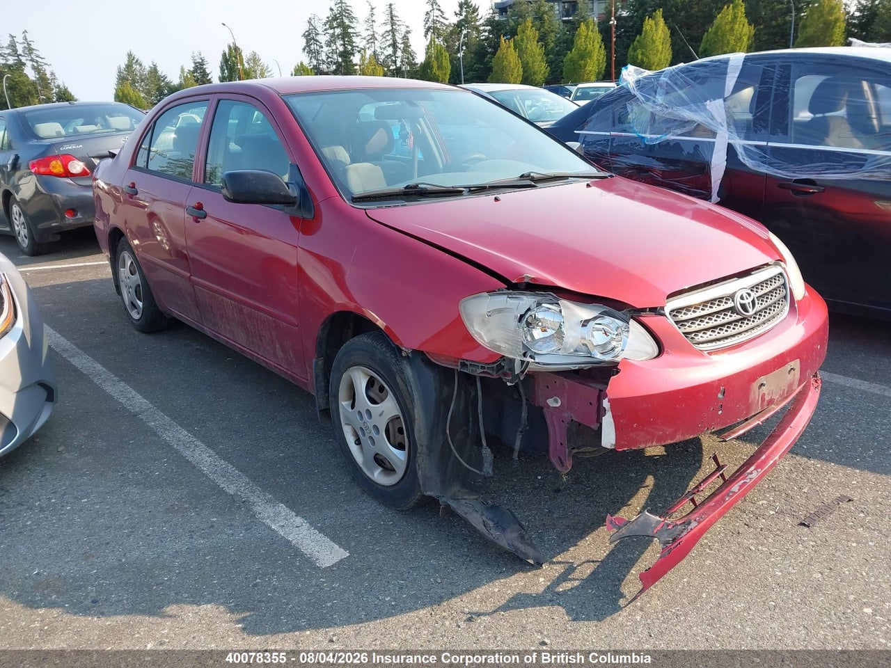 2T1BR32E75C856031 · 2005 TOYOTA COROLLA CE/LE/S