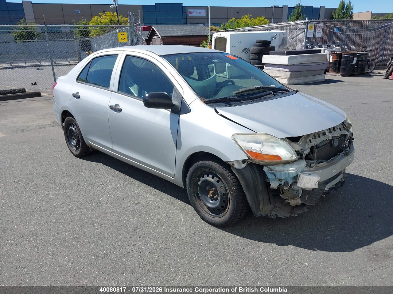 JTDBT923981249270 · 2008 TOYOTA YARIS