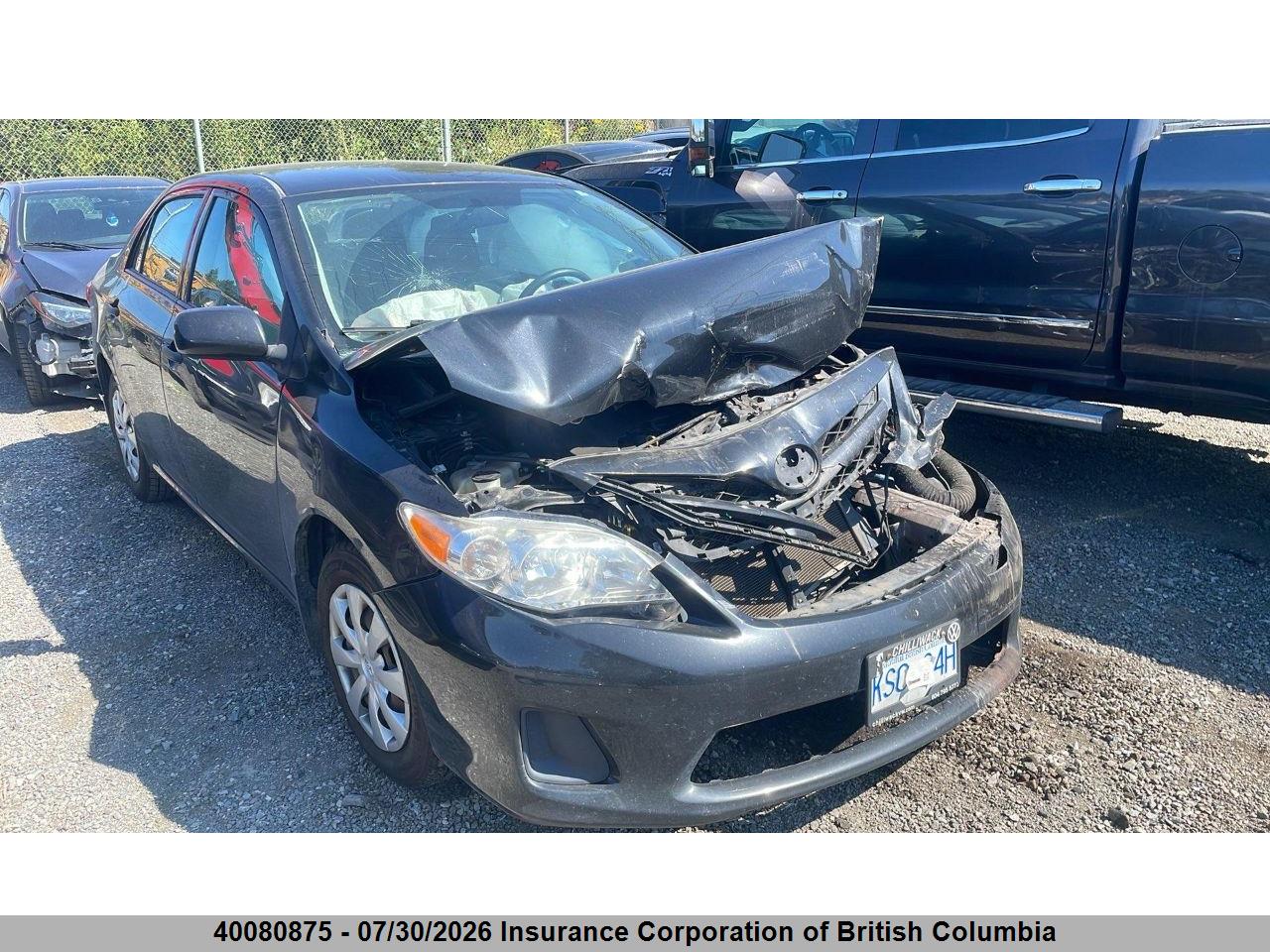 2T1BU4EE4DC052431 · 2013 TOYOTA COROLLA S/LE