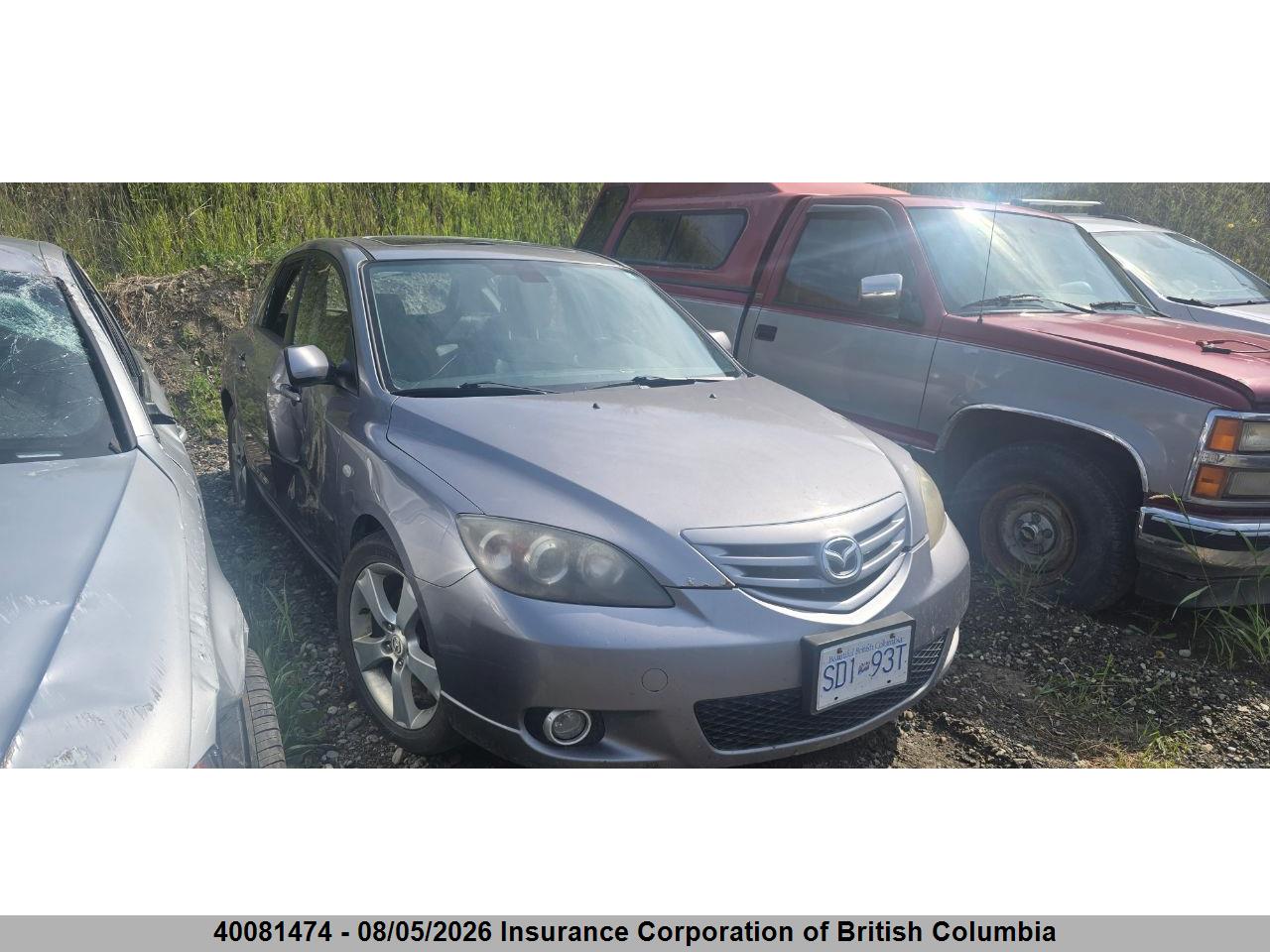 JM1BK143261437143 · 2006 MAZDA 3 HATCHBACK