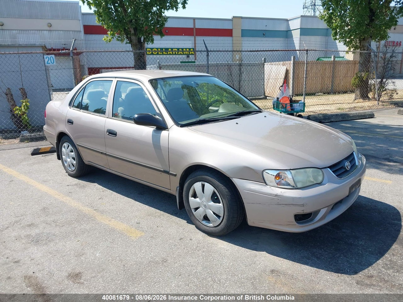 2T1BR12E21C848529 · 2001 TOYOTA COROLLA CE/LE/S