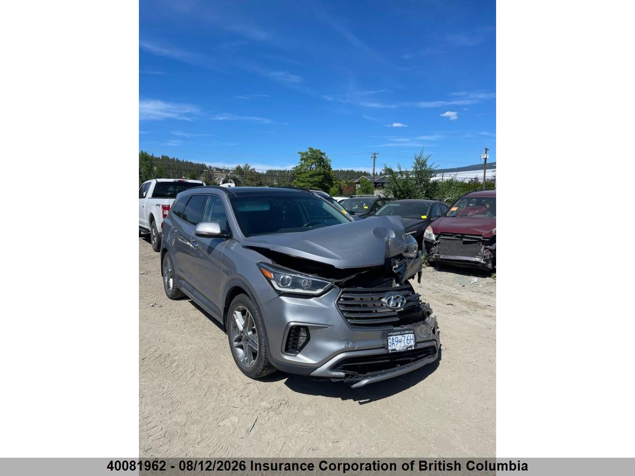 KM8SNDHFXHU250050 · 2017 HYUNDAI SANTA FE SE/LIMITED