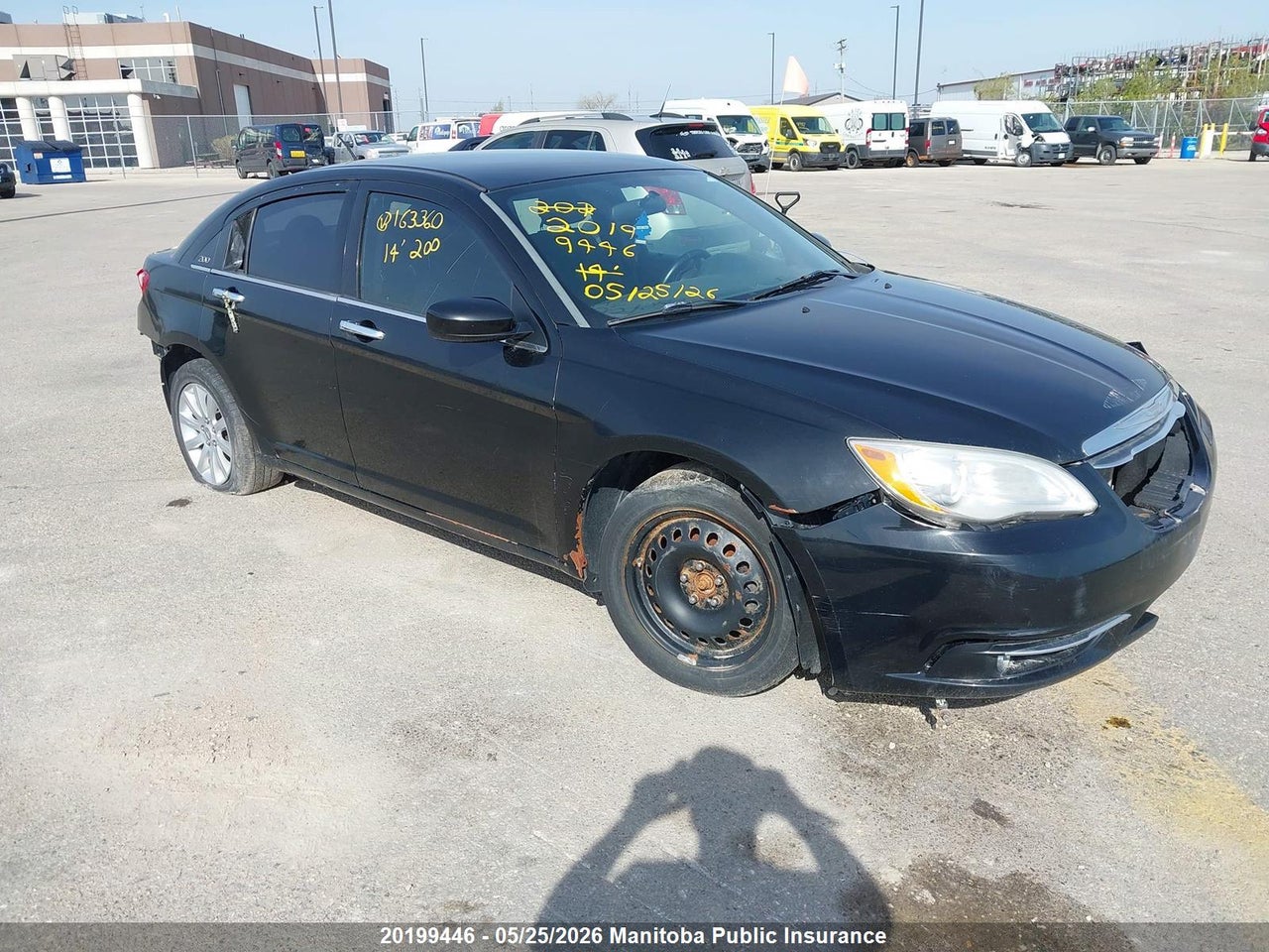 1C3CCBBB2EN163360 · 2014 CHRYSLER 200 TOURING