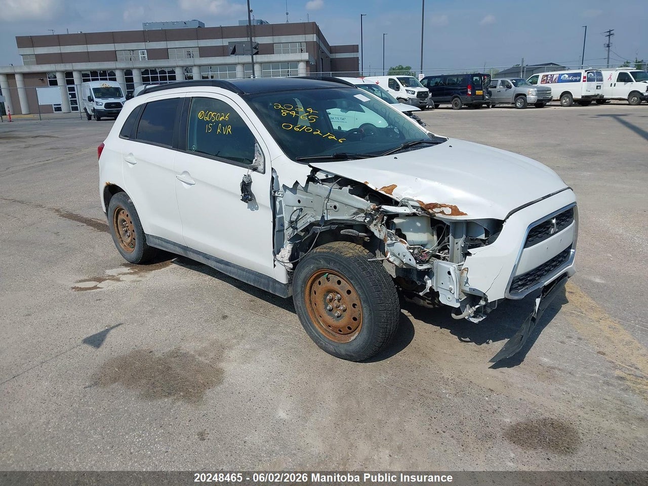 4A4AJ4AW6FE605026 · 2015 MITSUBISHI RVR GT