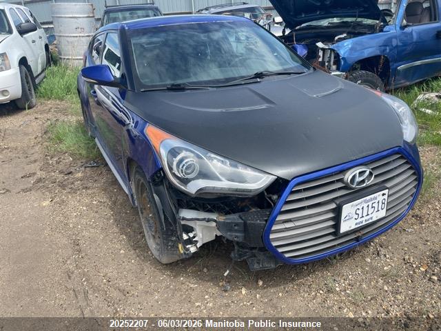 KMHTC6AE9EU200341 · 2014 HYUNDAI Veloster Turbo