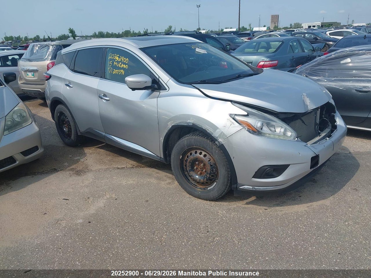 5N1AZ2MH4FN207391 · 2015 NISSAN MURANO PLATINUM