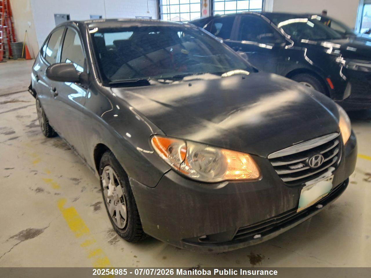 KMHDU45DX7U037452 · 2007 HYUNDAI ELANTRA GL