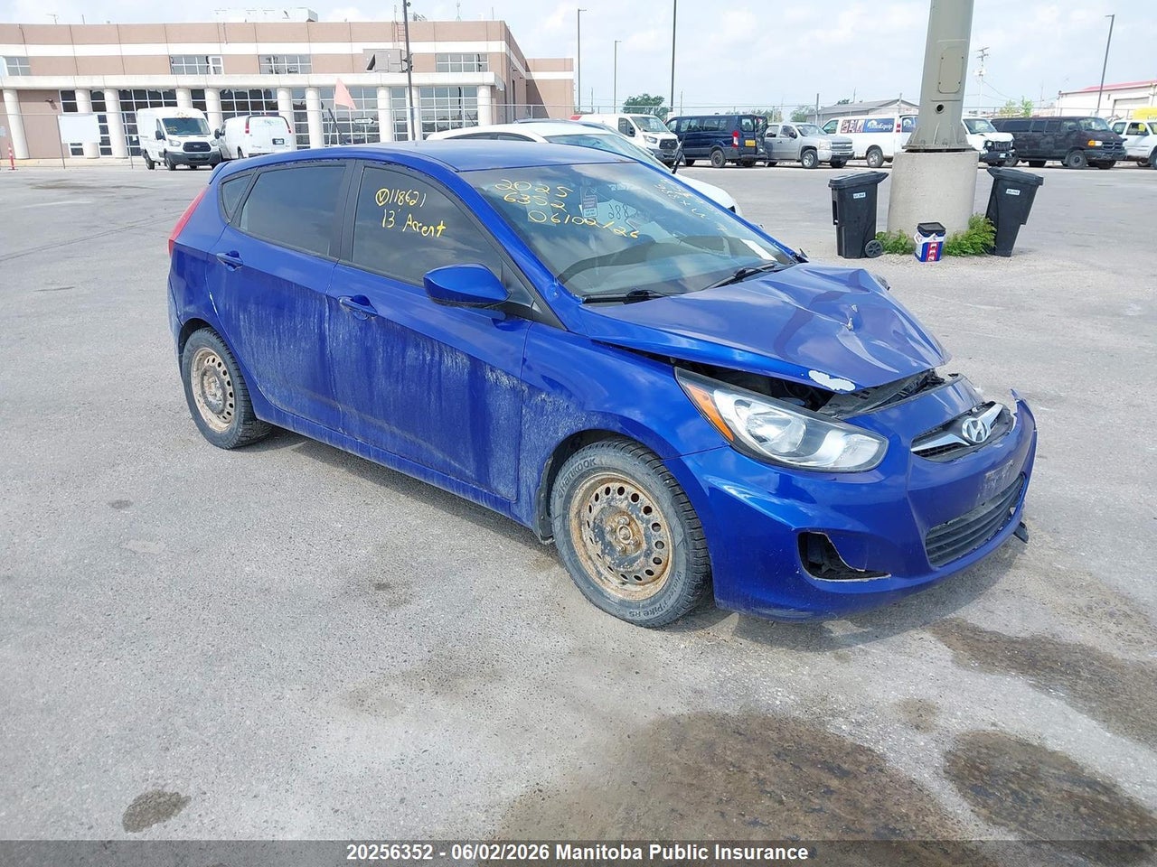 KMHCT5AE9DU118621 · 2013 HYUNDAI ACCENT GLS