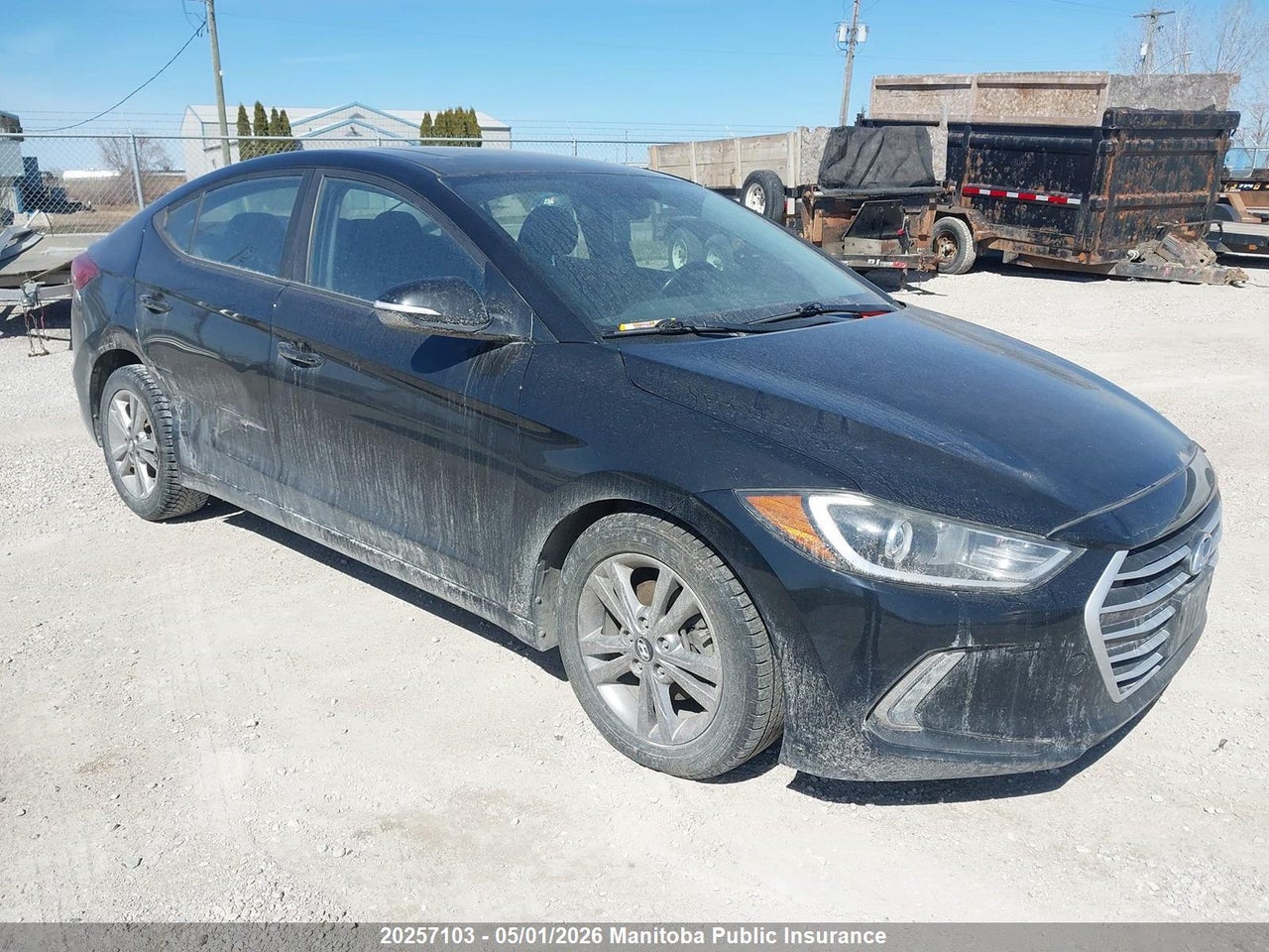 KMHD84LF6JU626031 · 2018 HYUNDAI ELANTRA GL