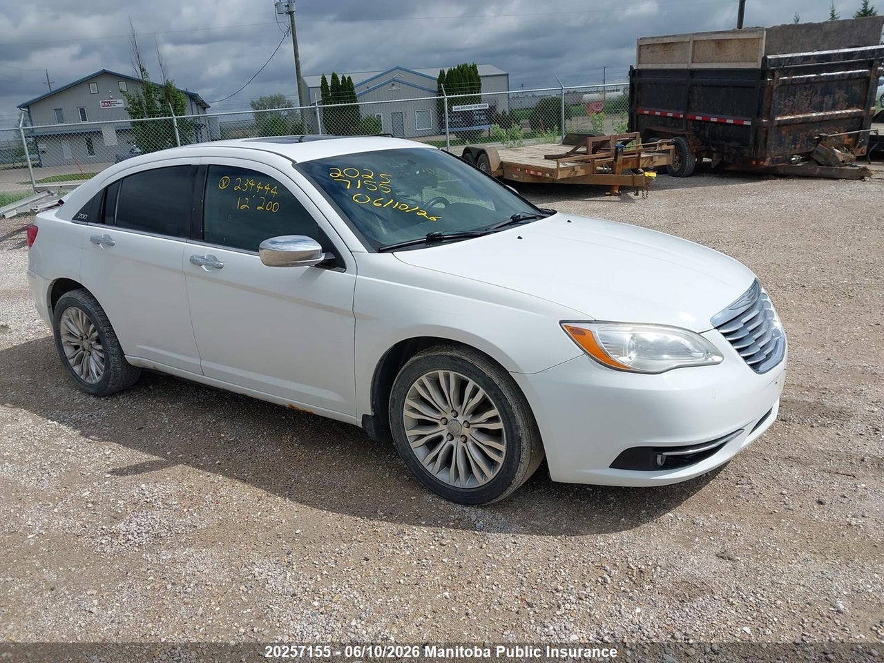1C3CCBCG3CN234444 · 2012 CHRYSLER 200 LIMITED V6