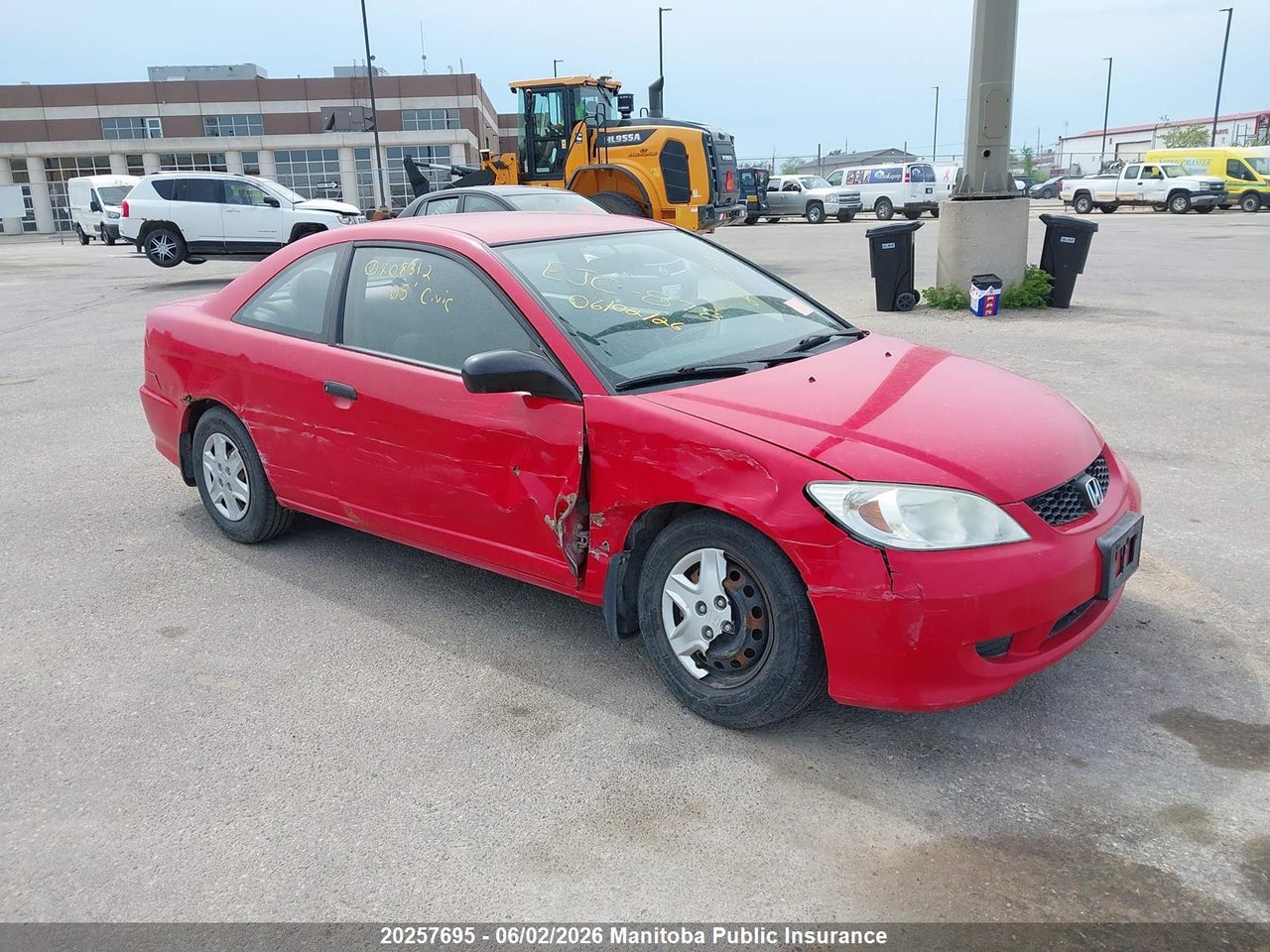 1HGEM22295L808312 · 2005 HONDA CIVIC SE