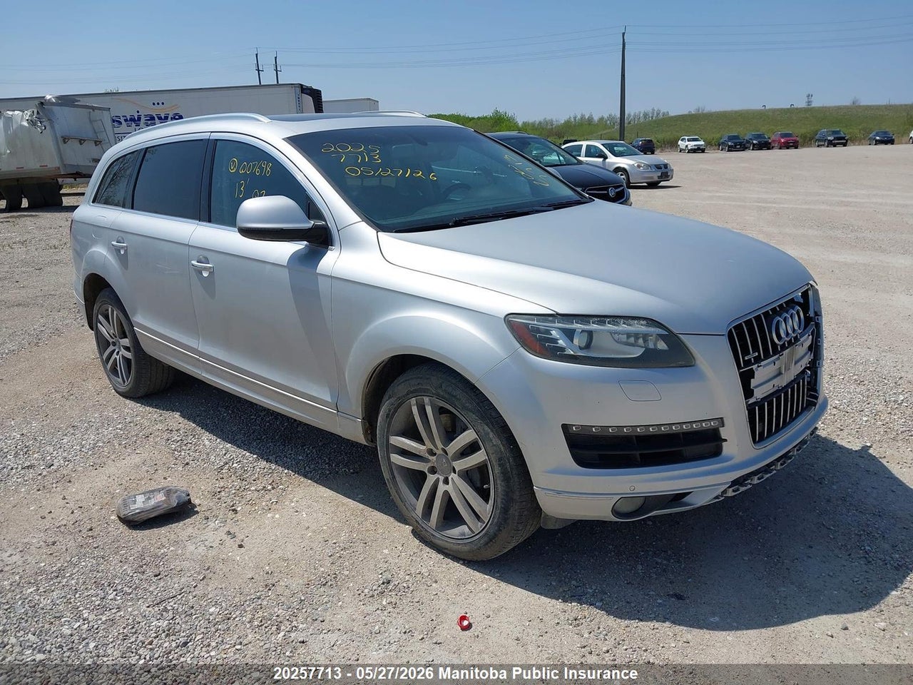 WA1CGCFE4DD007698 · 2013 AUDI Q7 V6  · 1/12