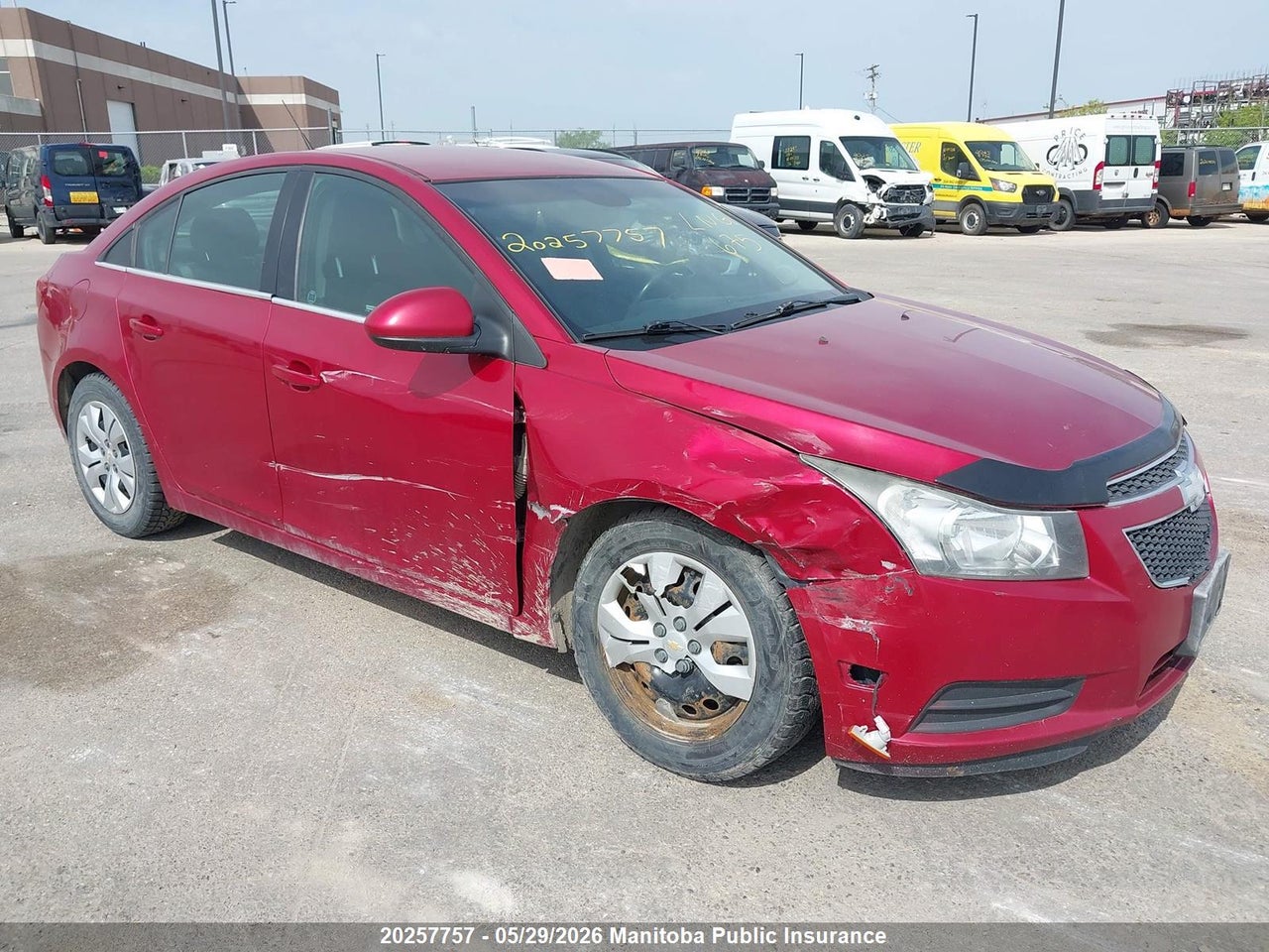 1G1PC5SB9D7256113 · 2013 CHEVROLET CRUZE LT TURBO