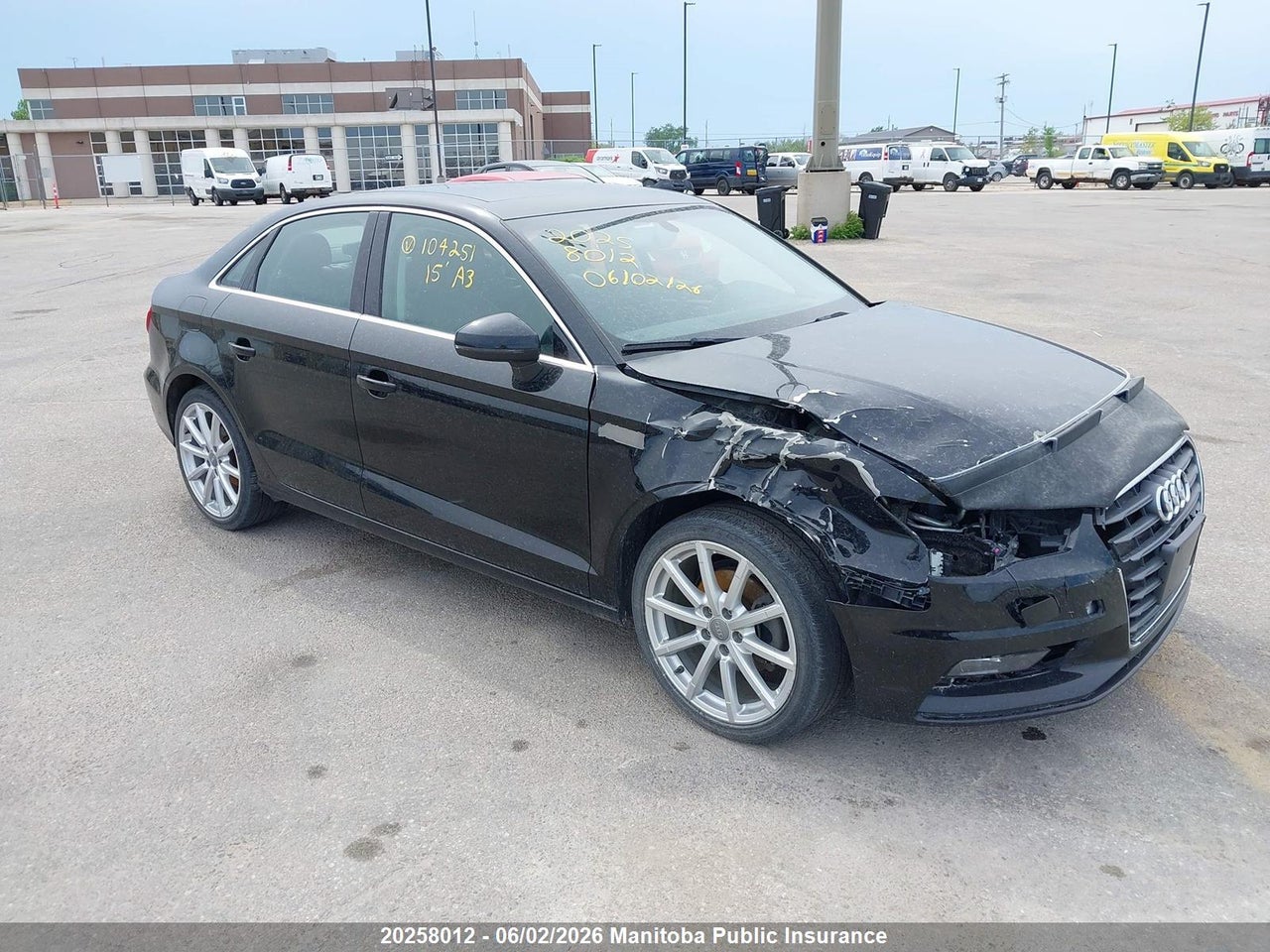 WAUCJRFF3F1104251 · 2015 AUDI A3 2.0 TDI