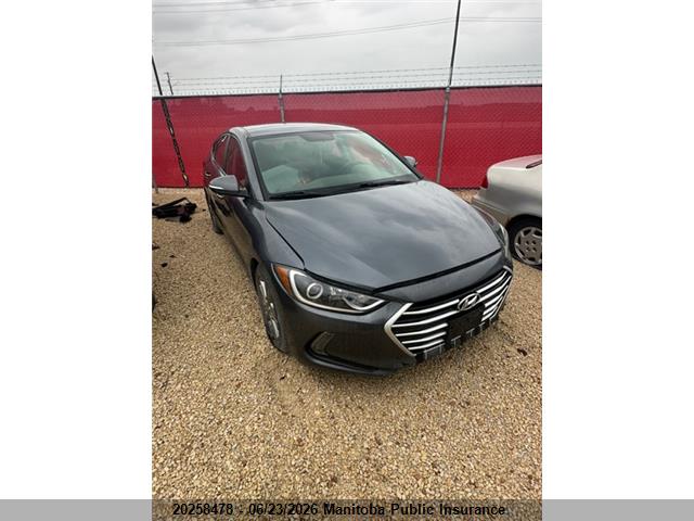 KMHD84LF4JU597953 · 2018 HYUNDAI ELANTRA GL