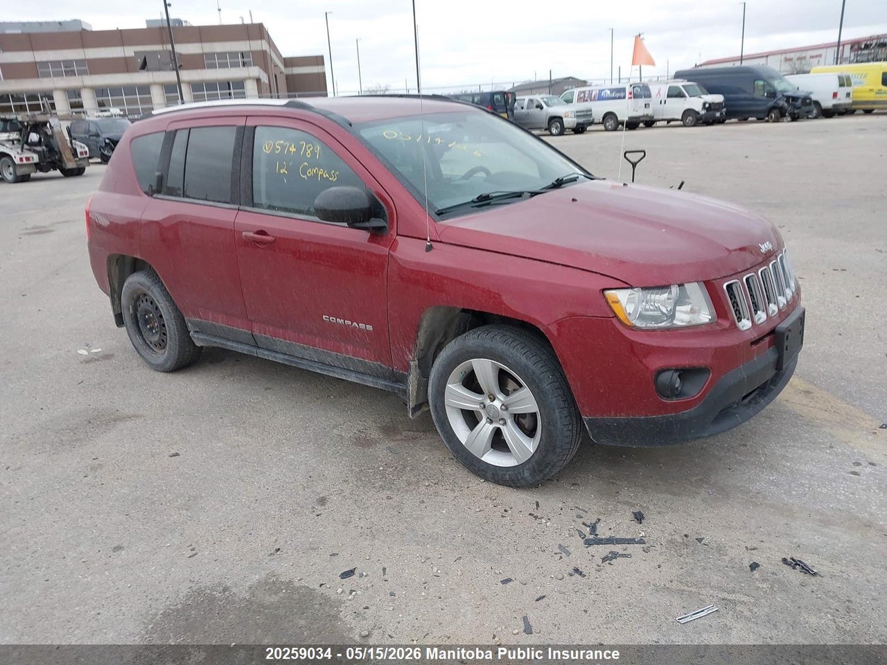 1C4NJDAB1CD574789 · 2012 JEEP COMPASS SPORT