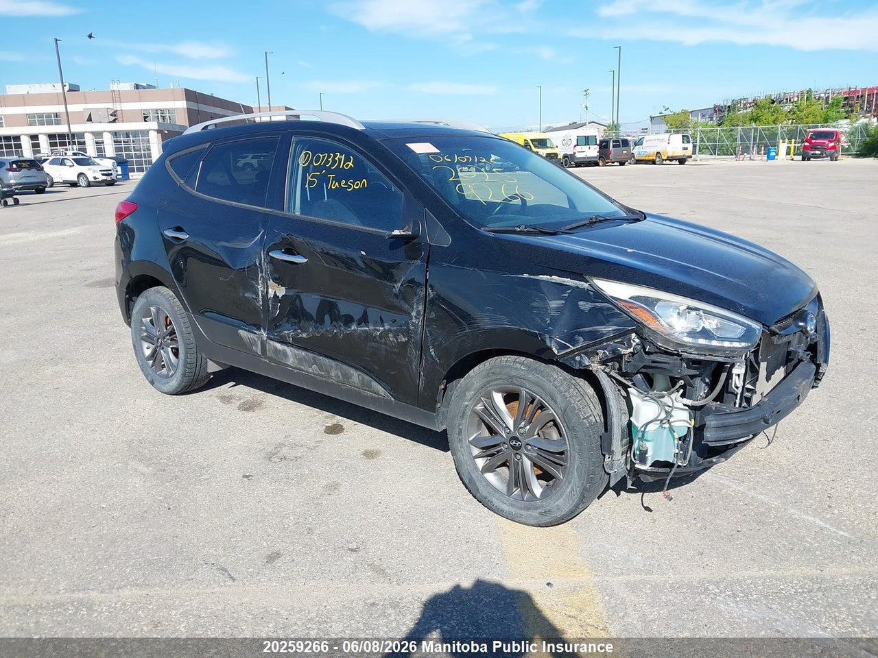 KM8JUCAG4FU073312 · 2015 HYUNDAI TUCSON GLS