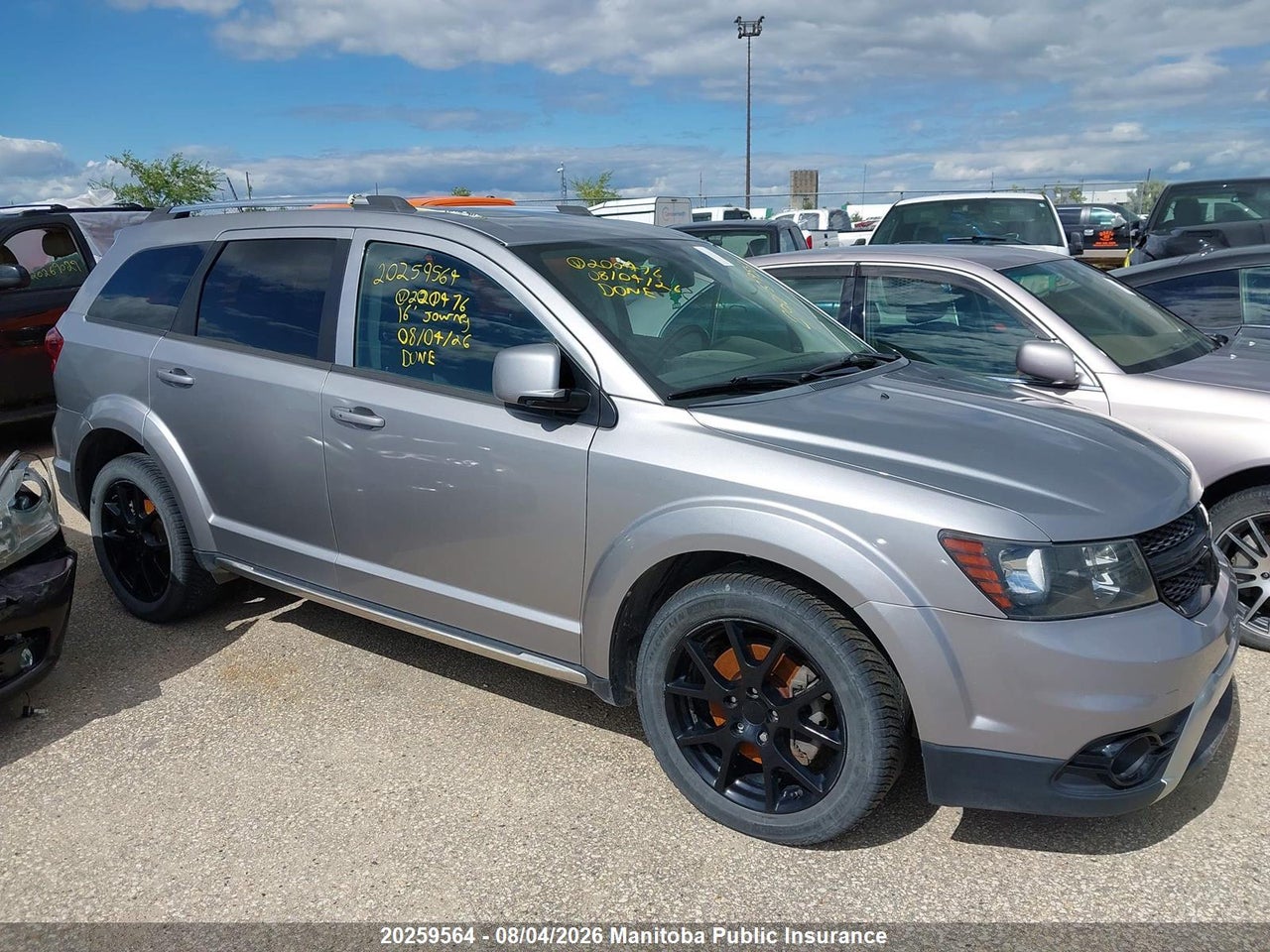 3C4PDDGG3GT200476 · 2016 DODGE JOURNEY CROSSROAD
