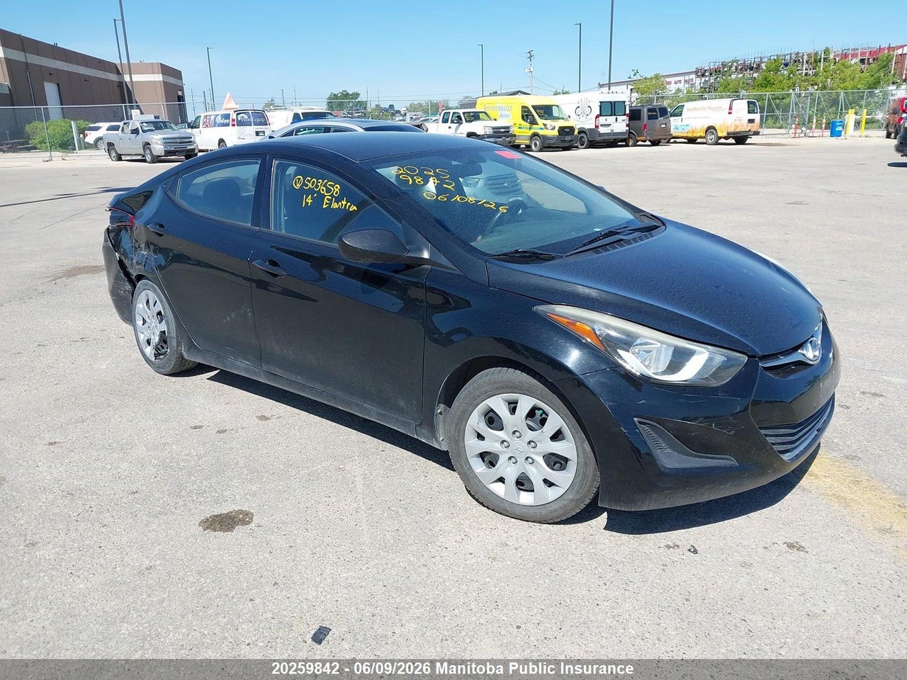 5NPDH4AE7EH503658 · 2014 HYUNDAI ELANTRA GL