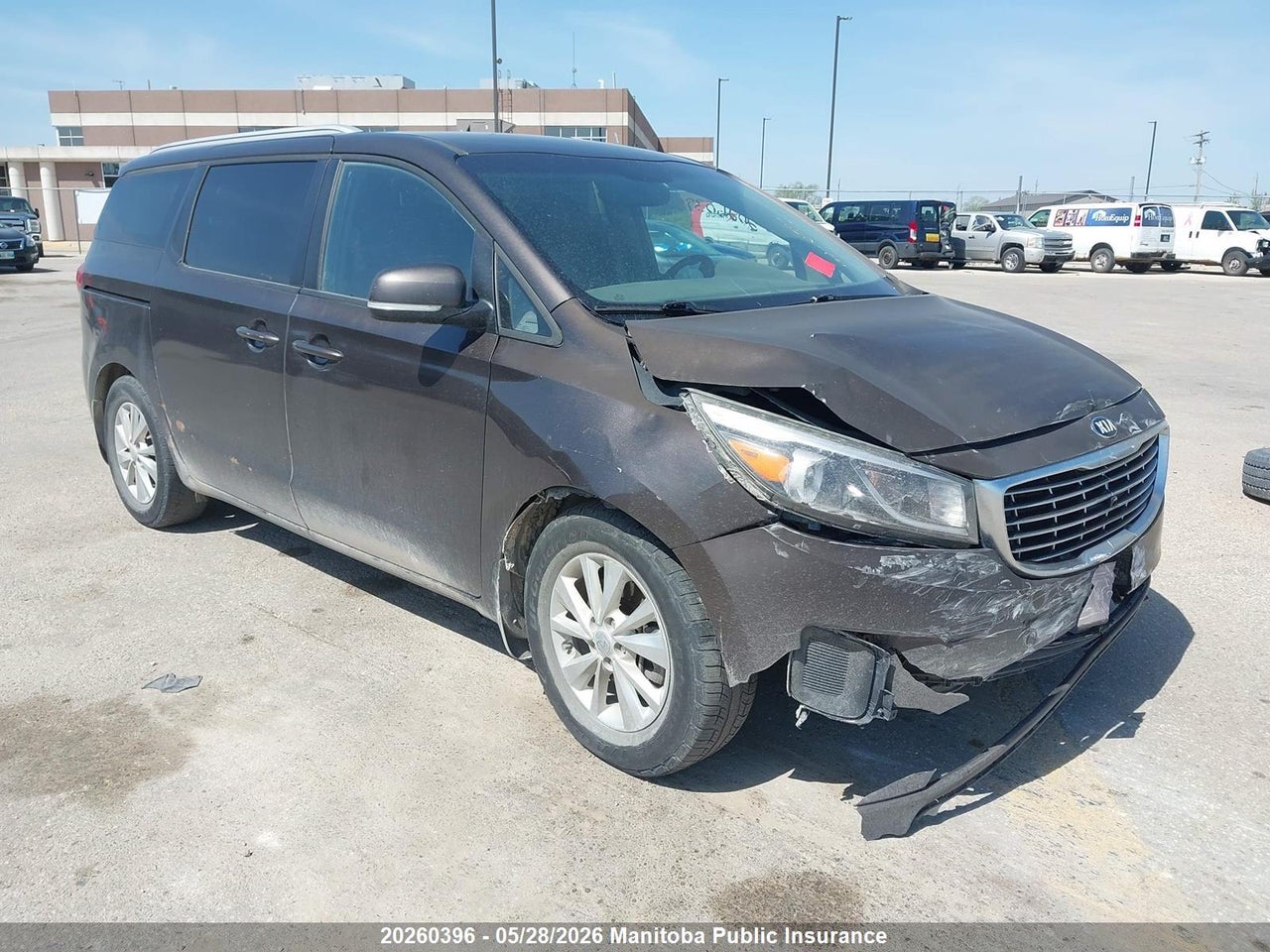 KNDMB5C11F6071551 · 2015 KIA SEDONA LX