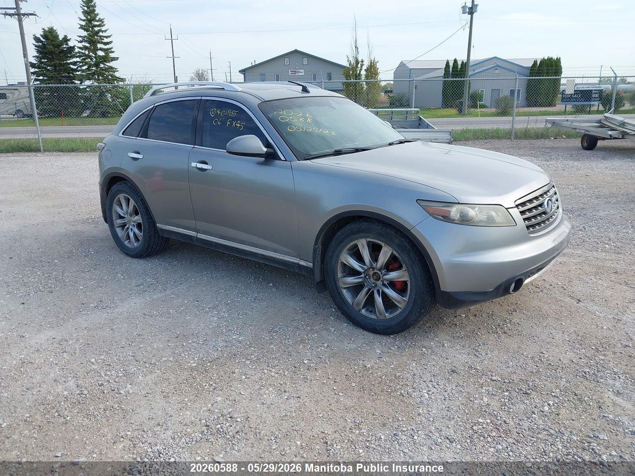 JNRBS08WX6X401955 · 2006 INFINITI FX45