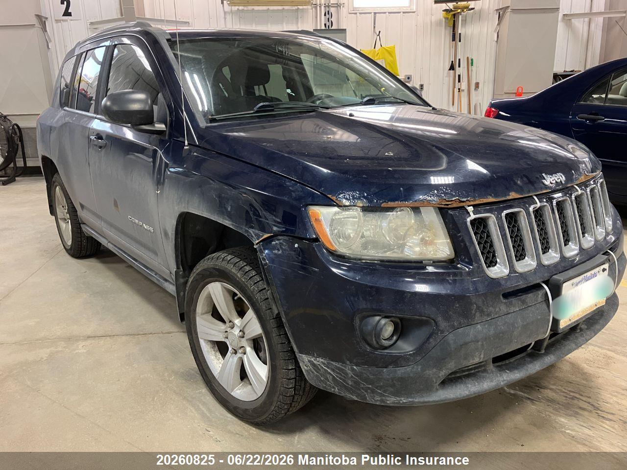 1C4NJDAB6DD259827 · 2013 JEEP COMPASS SPORT