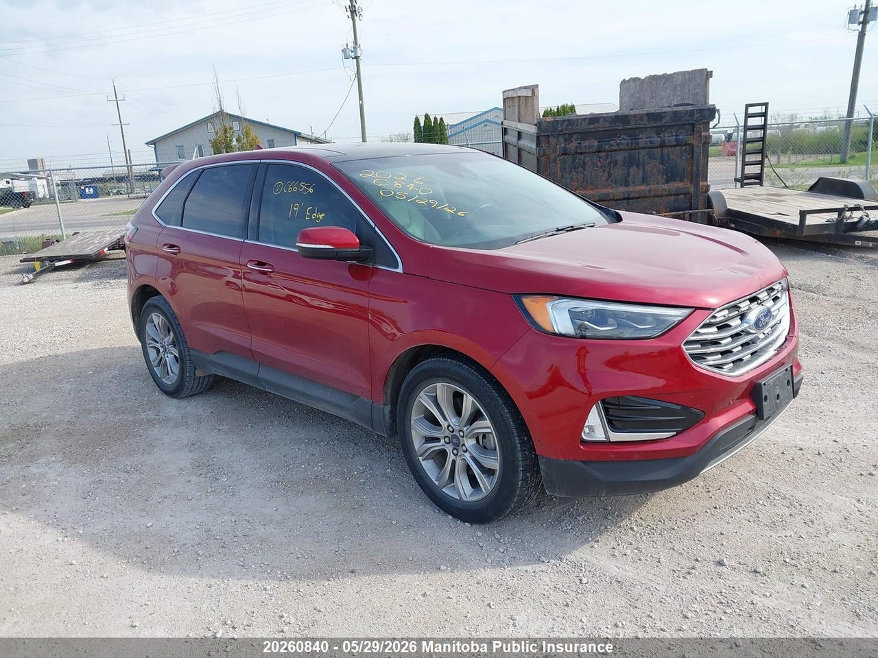 2FMPK4K93KBC66556 · 2019 FORD EDGE TITANIUM