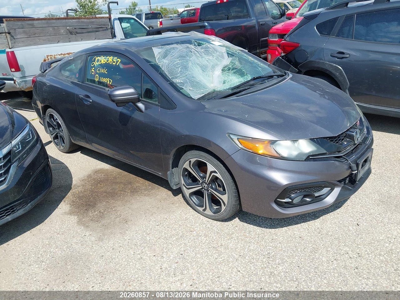 2HGFG4A53FH100087 · 2015 HONDA CIVIC SI