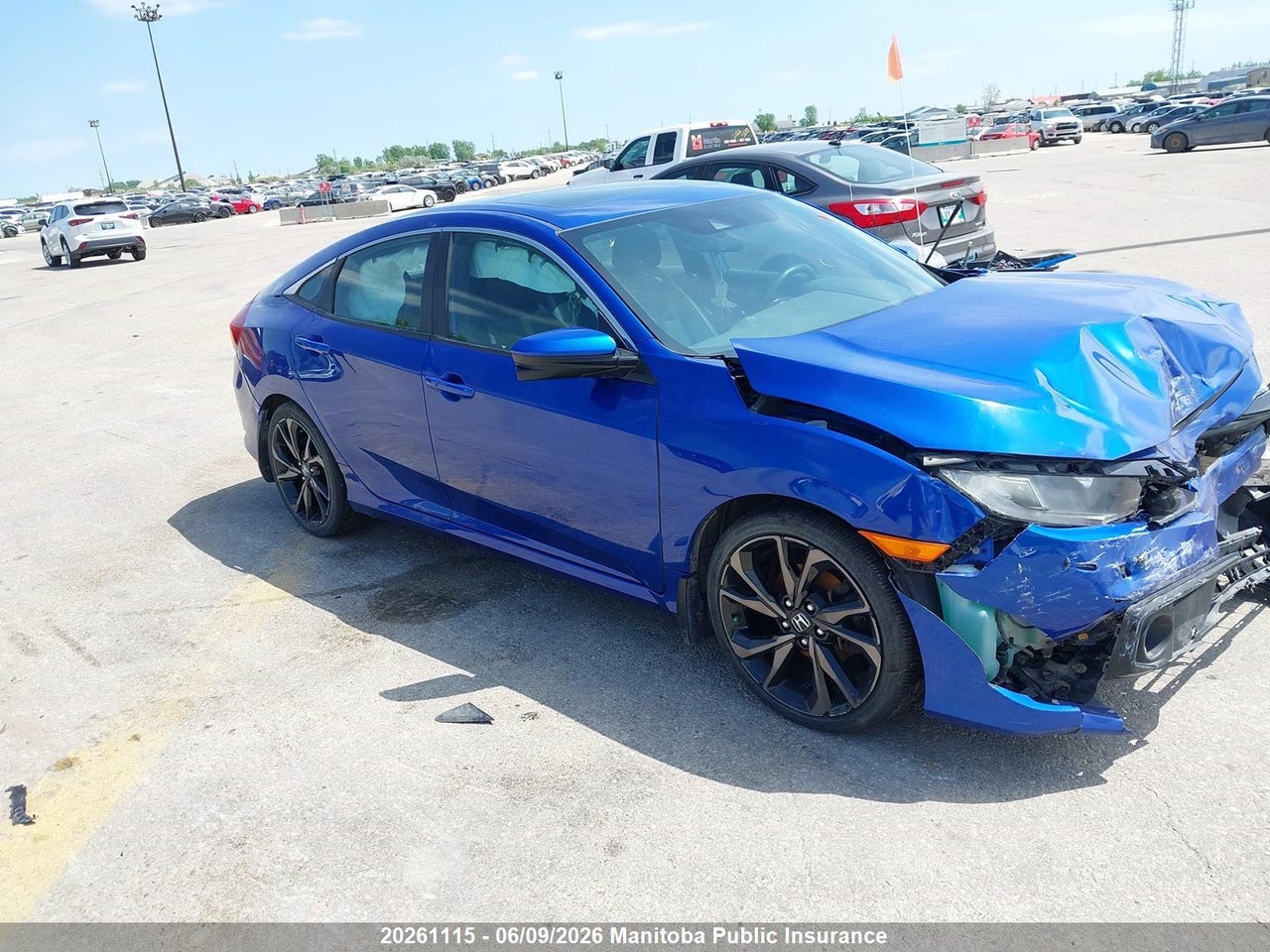 2HGFC2F81LH030815 · 2020 HONDA CIVIC SPORT