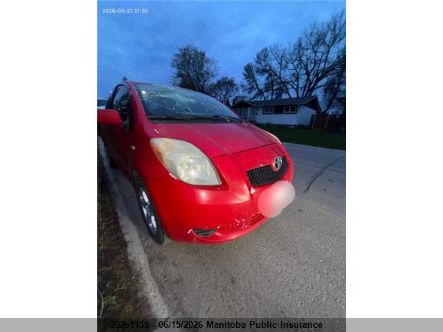 JTDJT923575135396 · 2007 TOYOTA YARIS CE