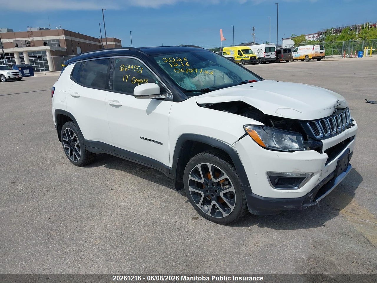 3C4NJDCB7HT644553 · 2017 JEEP COMPASS LIMITED