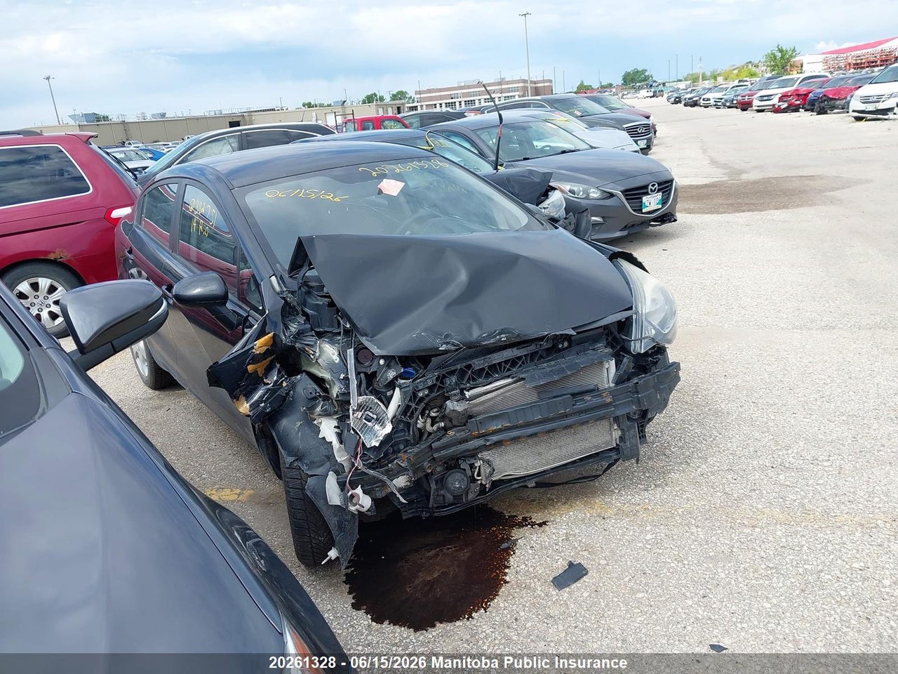 KNADM4A32E6382751 · 2014 KIA RIO LX