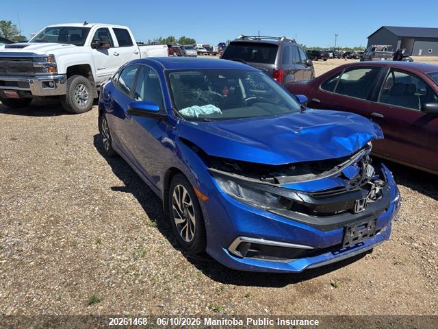 2HGFC2F72KH014001 · 2019 HONDA CIVIC EX