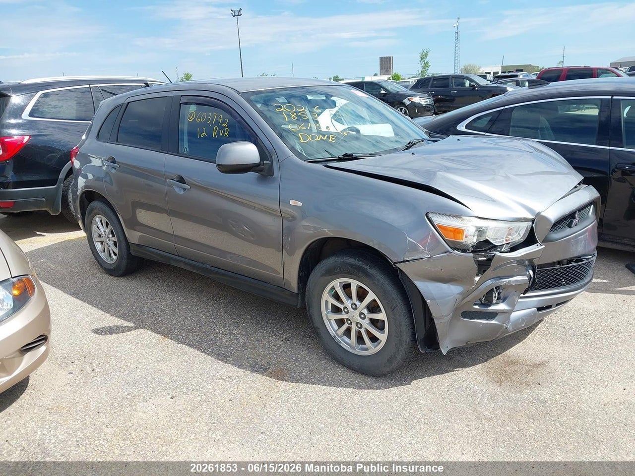 JA4AJ3AU2CZ603742 · 2012 MITSUBISHI RVR SE