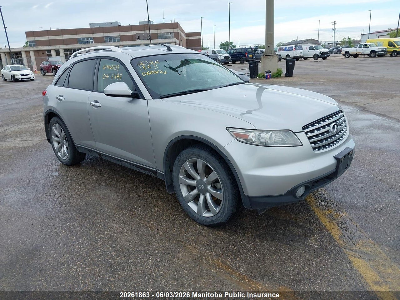JNRBS08W24X402109 · 2004 INFINITI FX45