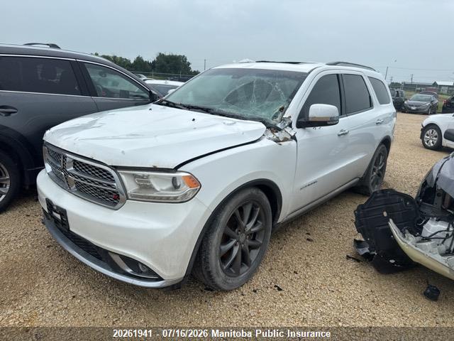 1C4SDJET7EC309752 · 2014 DODGE DURANGO CITADEL