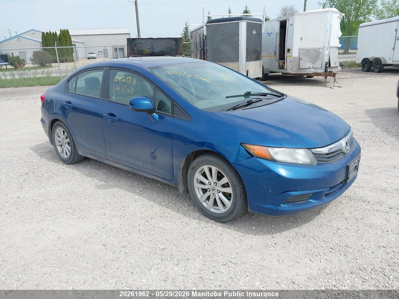 2HGFB2F53CH025818 · 2012 HONDA CIVIC EX